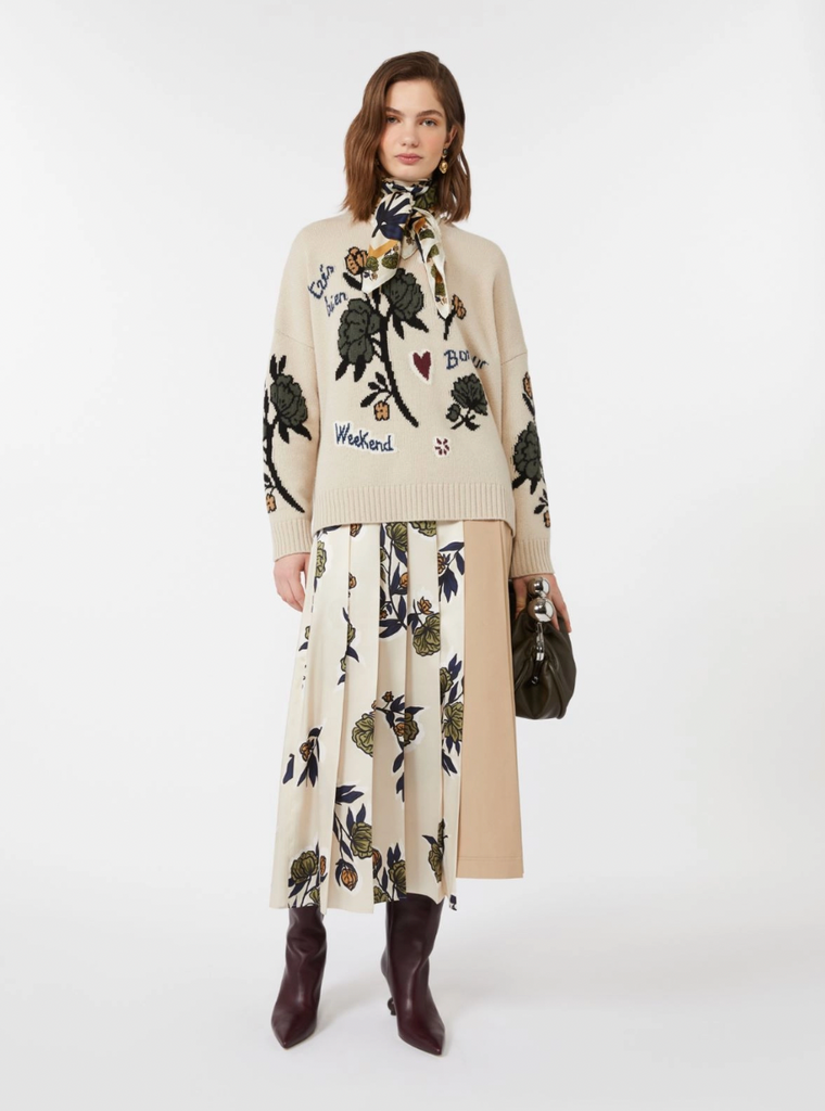 Maxmara Weekend Pavidi Jumper in Ecru