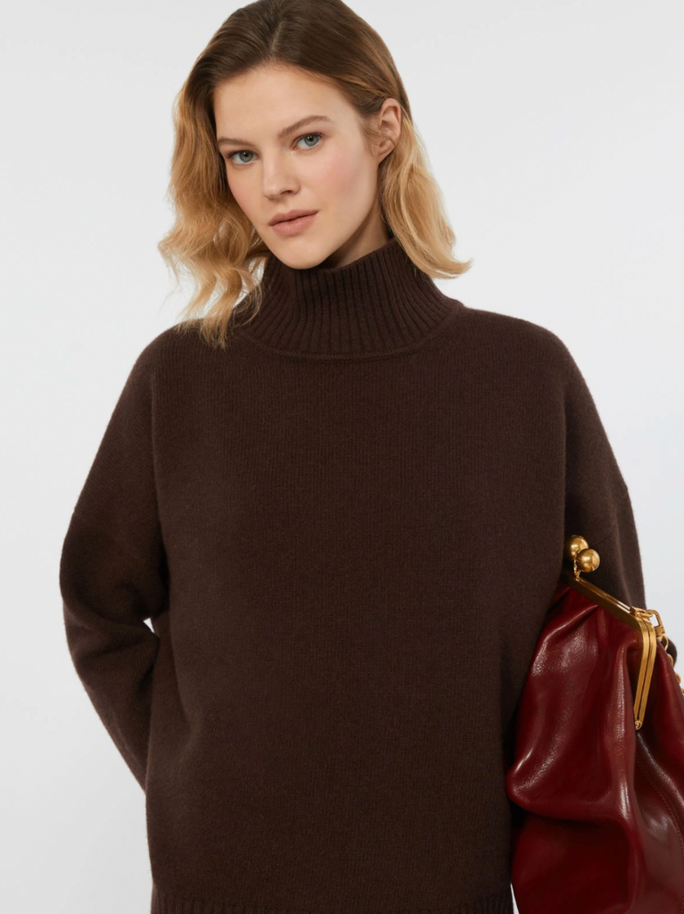 Maxmara Weekend Borgia Sweater in Chocolate