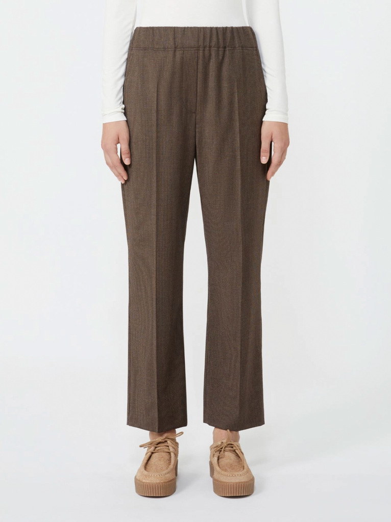 Maxmara Weekend Hateley Trouser in Chocolate