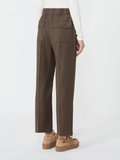 Maxmara Weekend Hateley Trouser in Chocolate