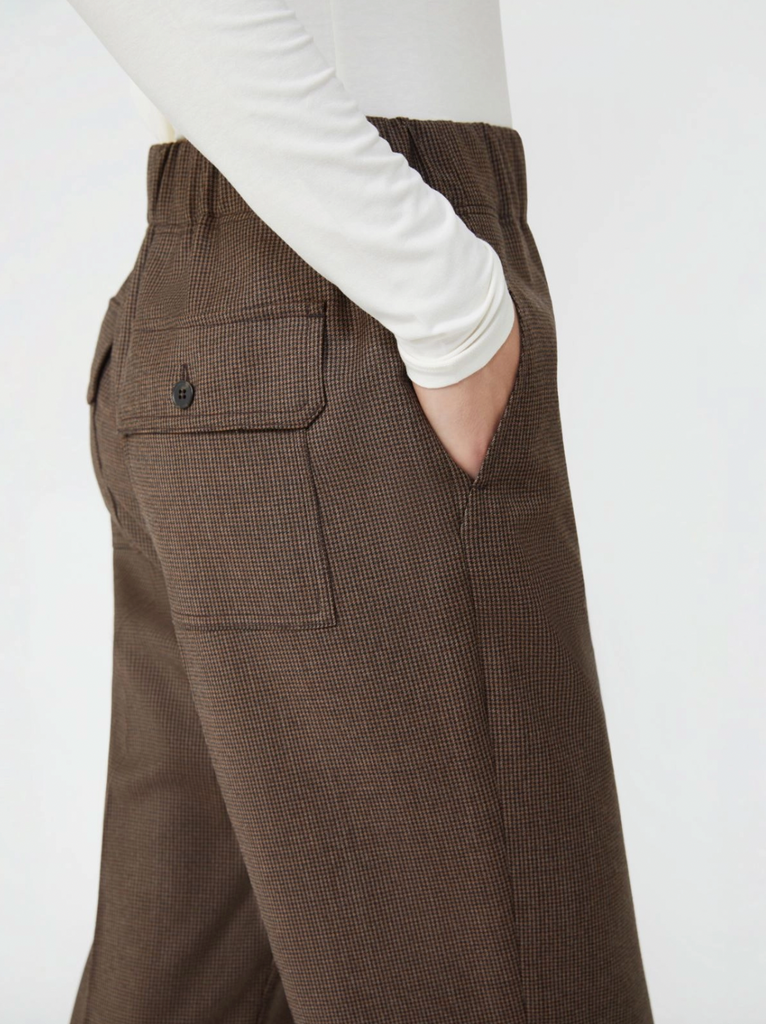 Maxmara Weekend Hateley Trouser in Chocolate