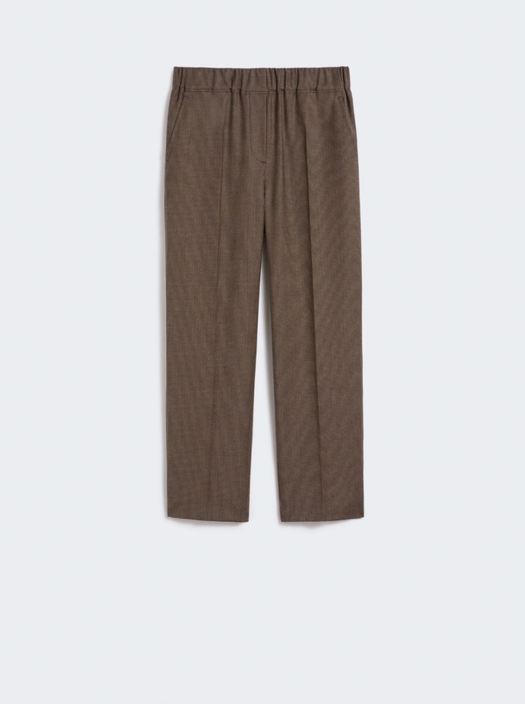 Maxmara Weekend Hateley Trouser in Chocolate
