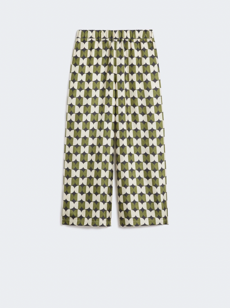 Maxmara Weekend Fibbia Trouser in Olive