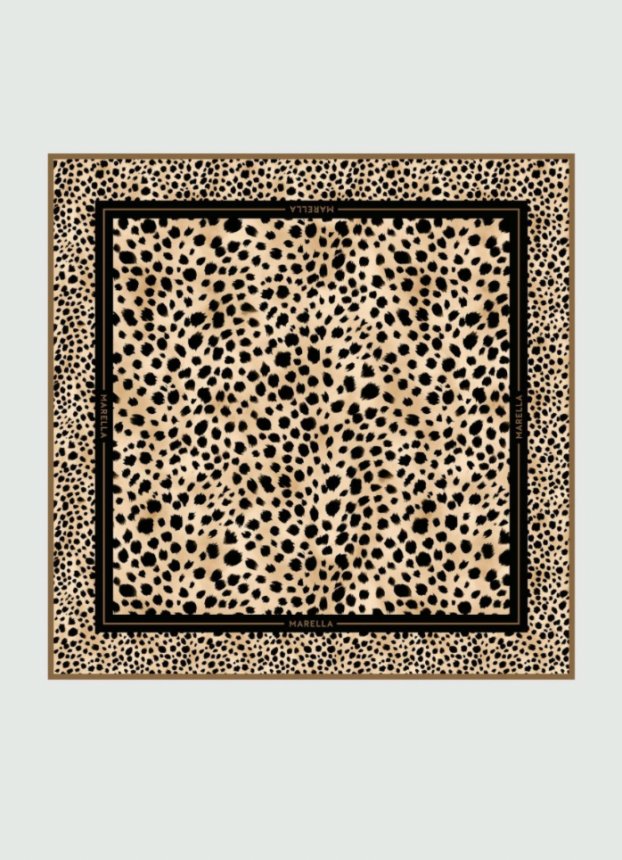 Marella Bronzo Spotted Scarf