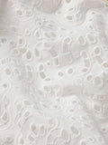Frame The Deco Eyelet Top in White
