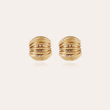 Gas Bijoux Anne Strass Earrings in Gold