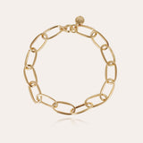 Gas Bijoux Maille Oval Collar in Gold