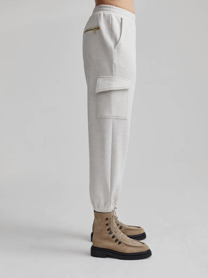 Varley Clarice Pant Ivory Marl