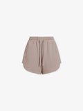 Varley Keeley High Rise Shorts in Taupe