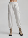 Varley Clarice Pant Ivory Marl