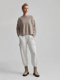 Varley Clarice Pant Ivory Marl