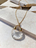 Shyla Etienne Necklace in Clear