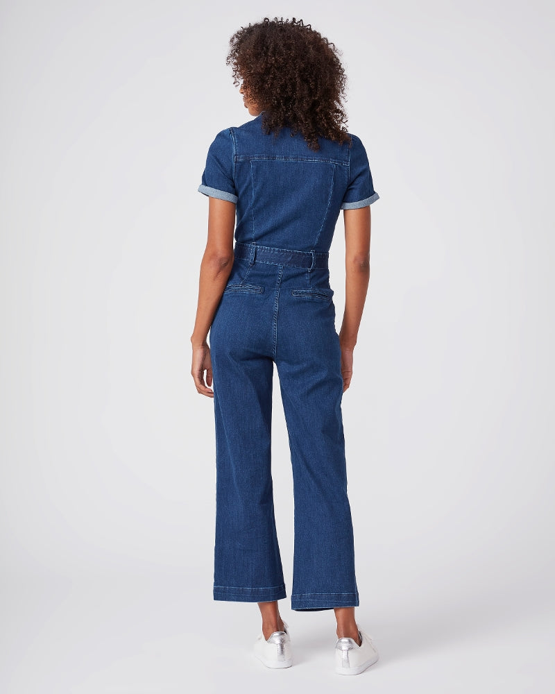 Paige Anessa Jumpsuit Indigo