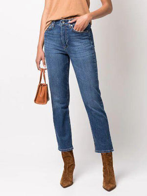 Rag And Bone Nina High Rise Ankle Cigarette Gypum Gypsum