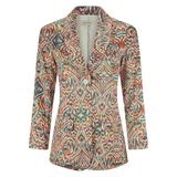 Joyce And Girls Capy Jacket in Ikat