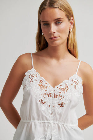 Second Female Shia Top in White
