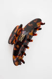 Malina Tekla Hair Clip in Tortoise Shell