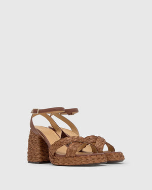 Castaner Valeriette Wedge in Chocolate