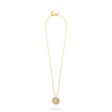 Talis Chains Compass Pendant Necklace in Gold