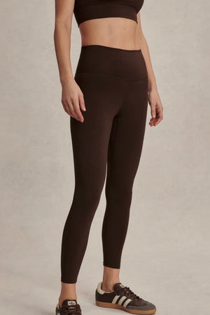 Varley Freesoft High Rise Legging 25” in Coffee Bean