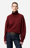 Vanessa Bruno Ballerine Knit in Wine
