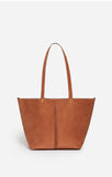 Vanessa Bruno Small Tote Bag in Biscuit