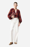 Vanessa Bruno Edme Blouse in Bordeaux