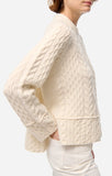 Vanessa Bruno Folk Jumper in Ecru