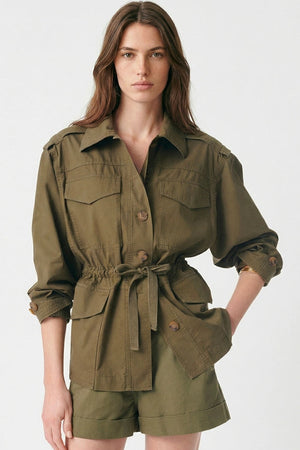 Vanessa Bruno Eliane Jacket in Khaki