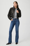 Paige High Rise Laurel Canyon Acapella in Blue