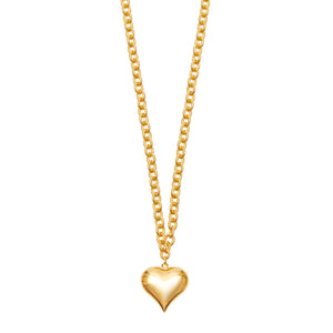Talis Chains Chubby Heart in Gold