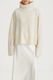 Style In Hilary Merino Sweater in Cream