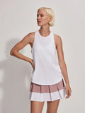 Varley Dacey Long Tank in White