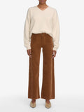 Frame Le Slim Palazzo Modernist Pocket in Maple Brown