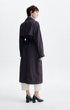 Vanessa Bruno Hippolyte Trench in Chocolate