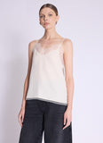 Berenice Taylor Silk Cami in Off White