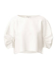 Lilly Pilly Leia Linen Top in Ivory