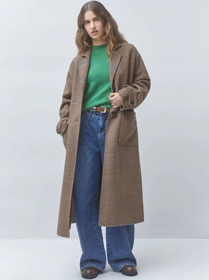 Suncoo Manteau Coat in Chocolate