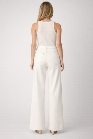 Frame Le Slim Palazzo in Au Natural