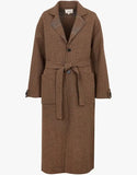 Suncoo Manteau Coat in Chocolate