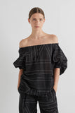 Mei Meij Stitch Blouse in Mono