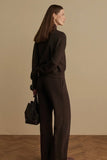 Varley The Wide Pant 30” in Coffee