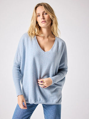 Not Shy Faustine in Light Blue