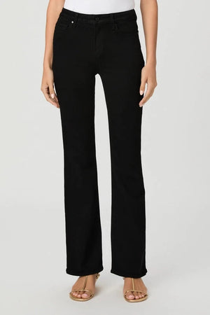 Paige High Rise Laurel Canyon in Black