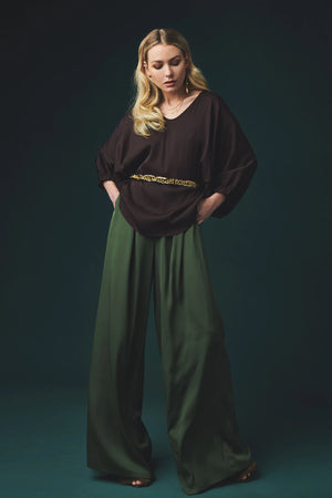 Silk 95 Five Austin Top in Black