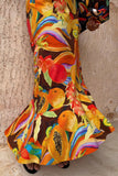 Never Fully Dressed Rio Asymetric Skirt in Multi