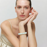 Vanessa Baroni Beads Flex Bracelet in Cloud