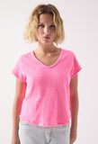 American Vintage Sonoma Short Sleeve in Pink Acid