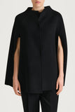 Style In Thea Cape Jacket in Black