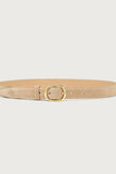 Varley Deena Suede Belt in Sesame